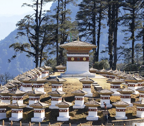 Towards Thimphu City (2,400m/8,000ft)